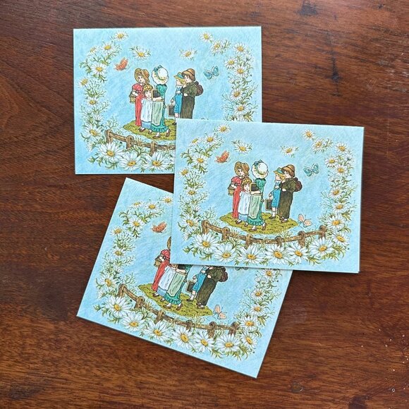 3ct Eaton Linen Notecards - Picture 4 of 11